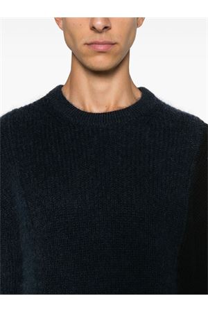 Blue cotton-wool blend sweater PAUL SMITH | M1R919YN0251149